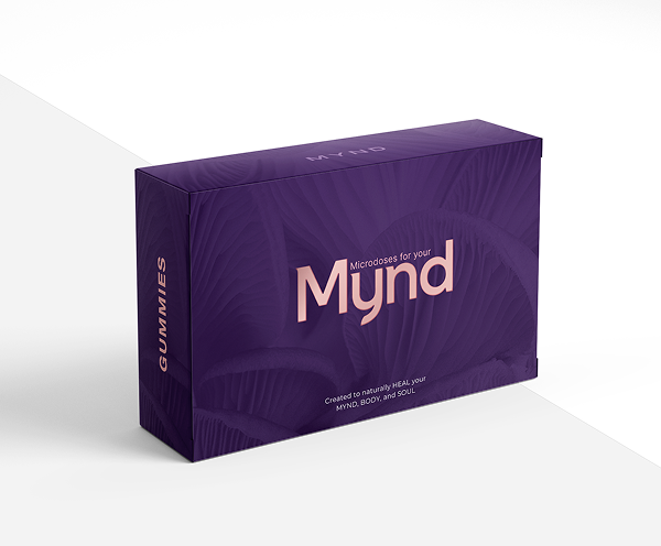 Mynd Gummies Box Packaging Design